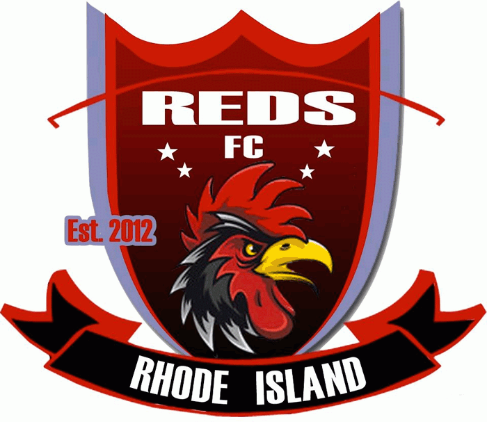 rhode island reds fc 2012-2013 primary logo t shirt iron on transfers